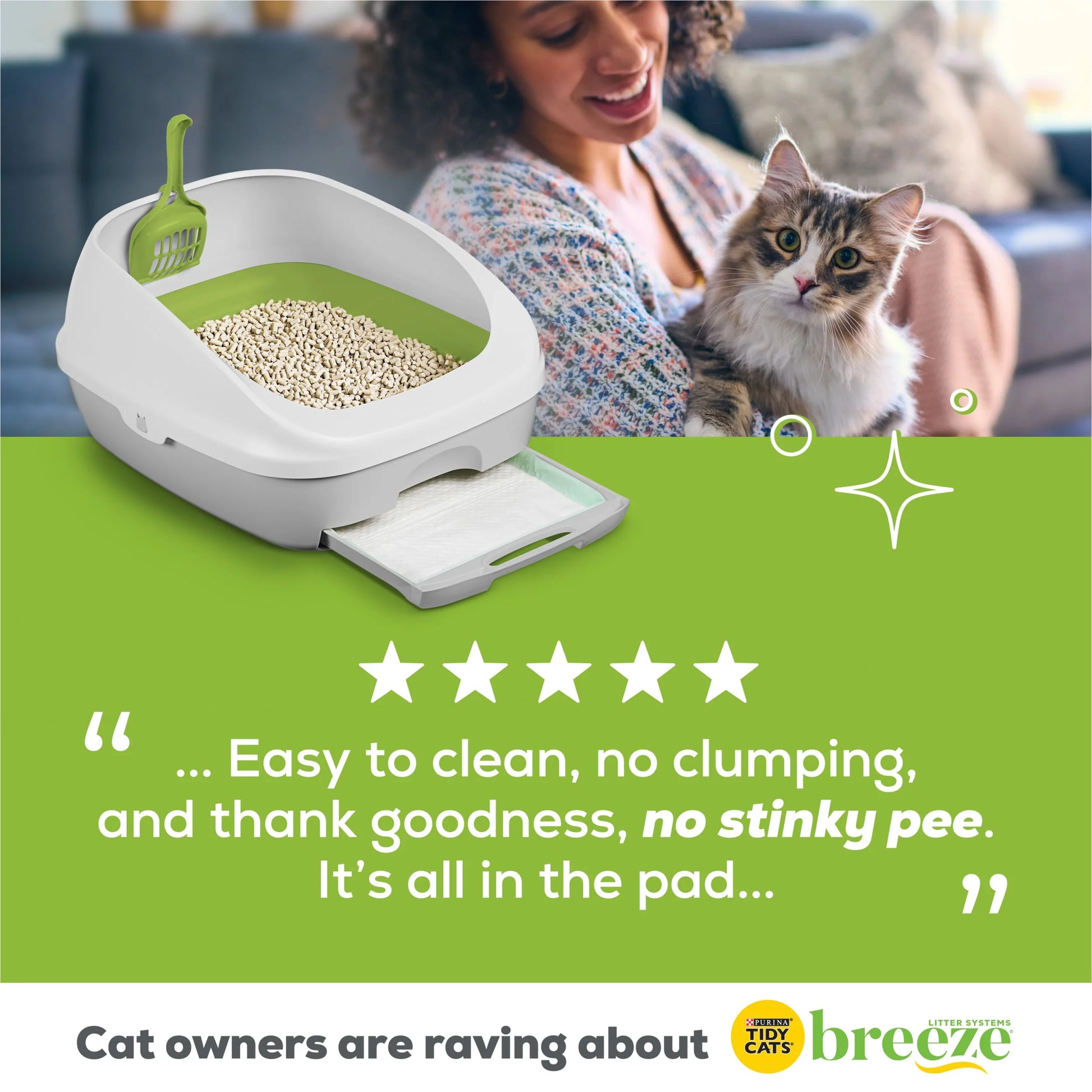 BreezePads – Spring Fresh Cat Litter Refills 🌿🐾