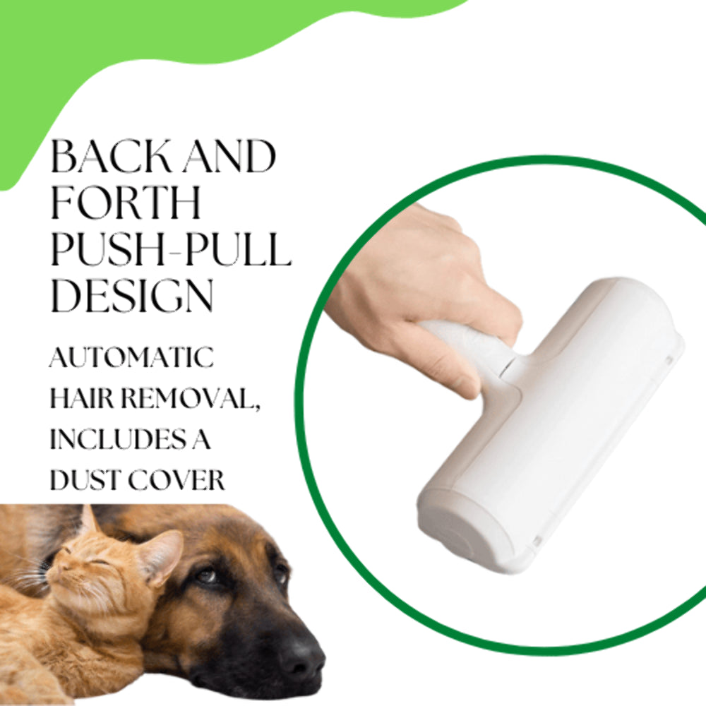 Reusable Pet Hair Remover Roller – For Furniture, Carpet & Car Seats