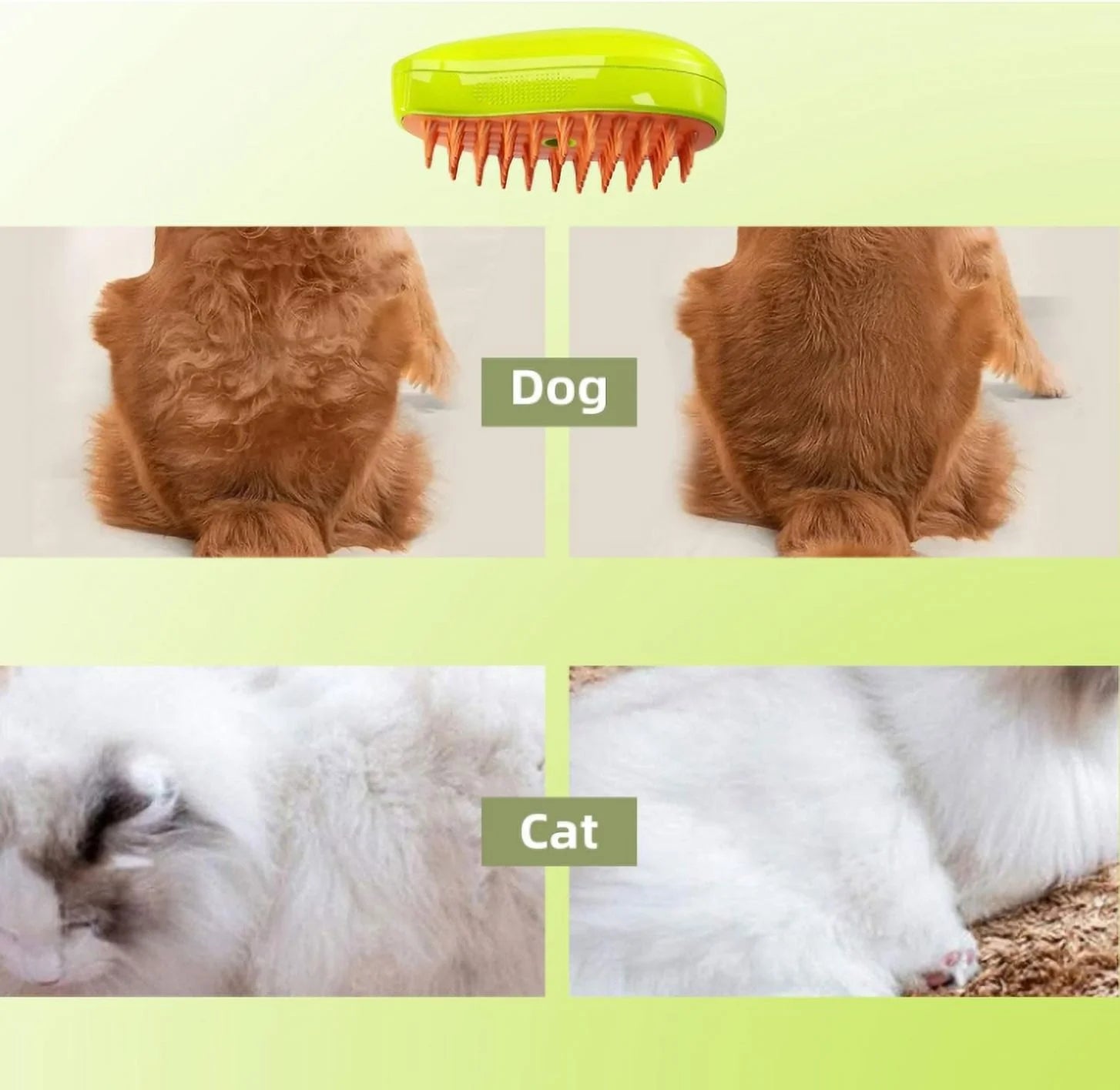 PurrGroom 3-in-1 – The Ultimate Cat Spa Brush! 🐾