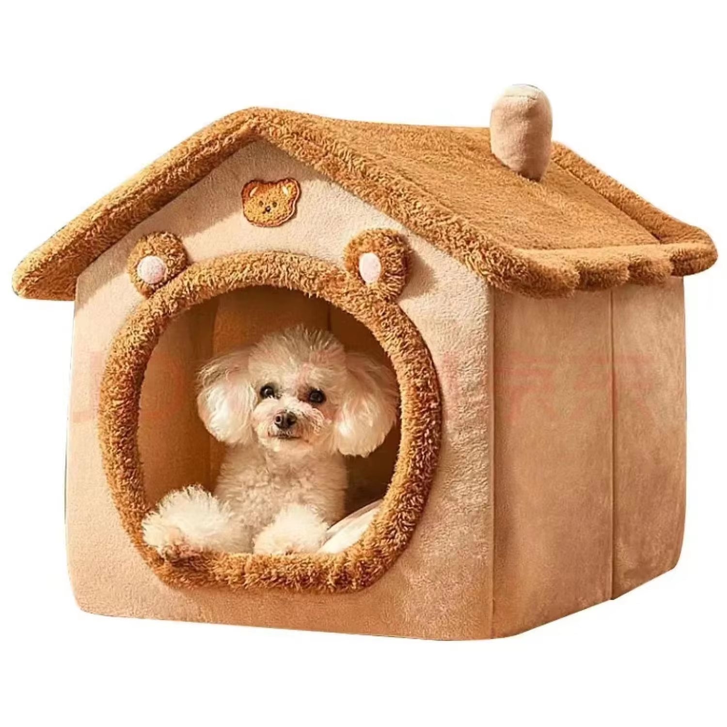 CozyPet Haven – Washable 4-Season Pet Bed 🐾